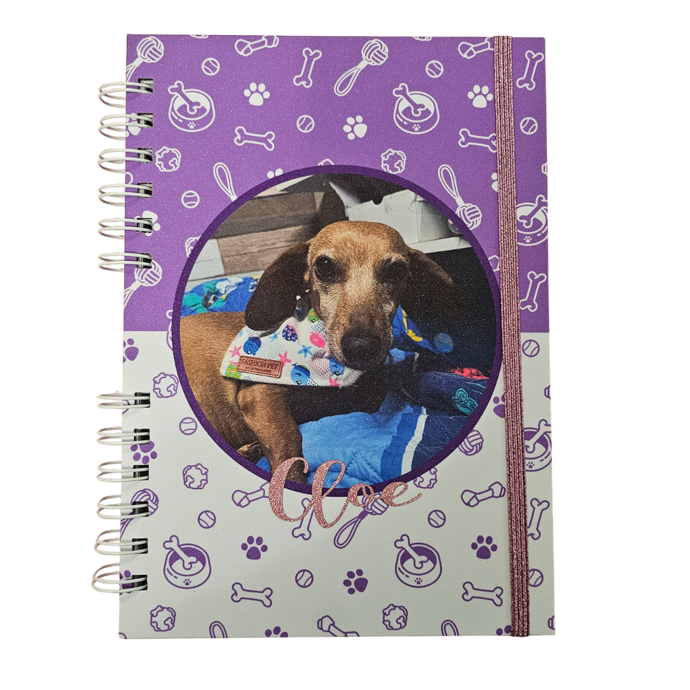 Pack Mi Peludit@ y Yo – Cuaderno + Carnet Veterinario Personalizados