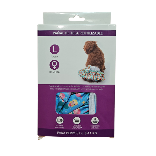 Pañal de Tela Reutilizable - L (8-11kg)