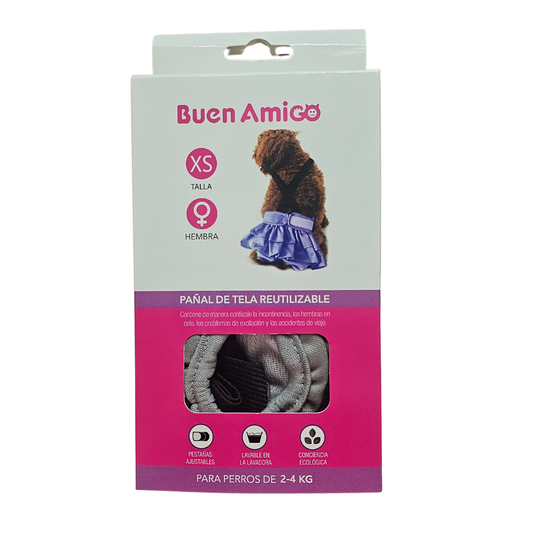 Pañal de Tela Reutilizable - XS (2-4kg)