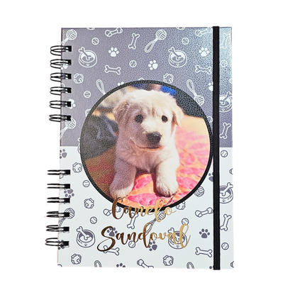 Pack Mi Peludit@ y Yo – Cuaderno + Carnet Veterinario Personalizados