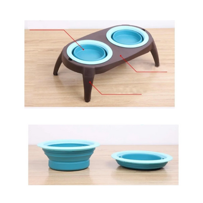 Plato Plegable Doble