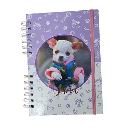 Pack Mi Peludit@ y Yo – Cuaderno + Carnet Veterinario Personalizados