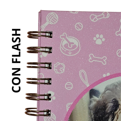 Pack Mi Peludit@ y Yo – Cuaderno + Carnet Veterinario Personalizados