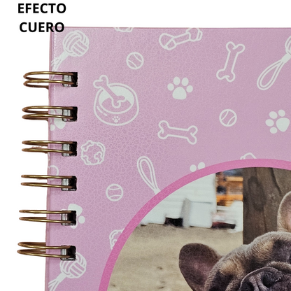 Pack Mi Peludit@ y Yo – Cuaderno + Carnet Veterinario Personalizados