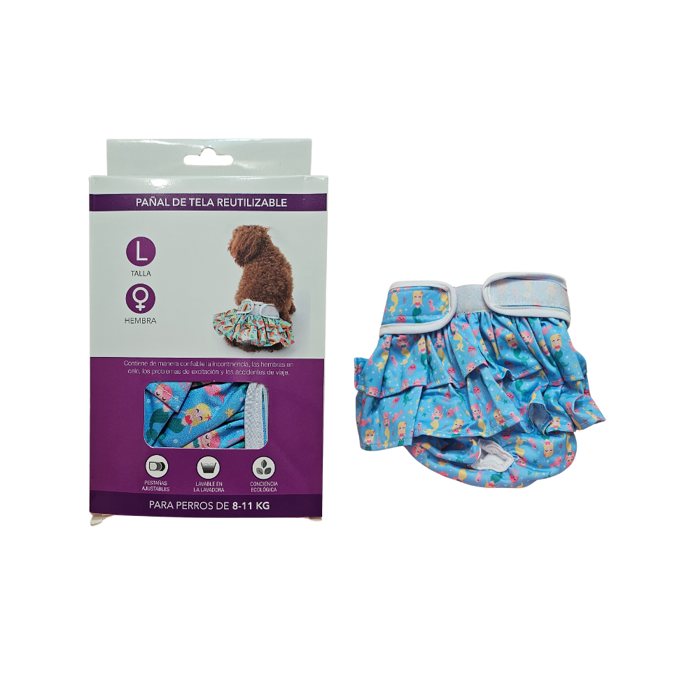 Pañal de Tela Reutilizable - L (8-11kg)