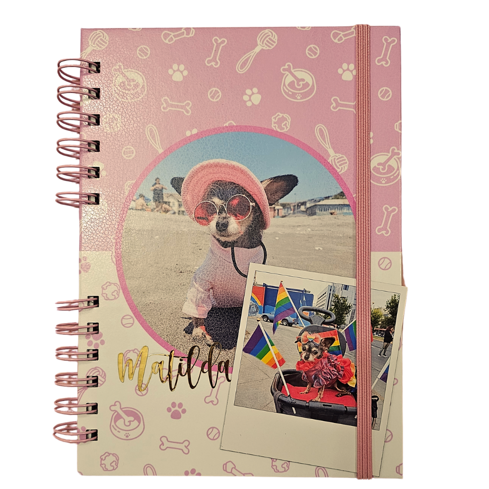 Pack Carnet Veterinario + Imán Personalizado estilo Polaroid