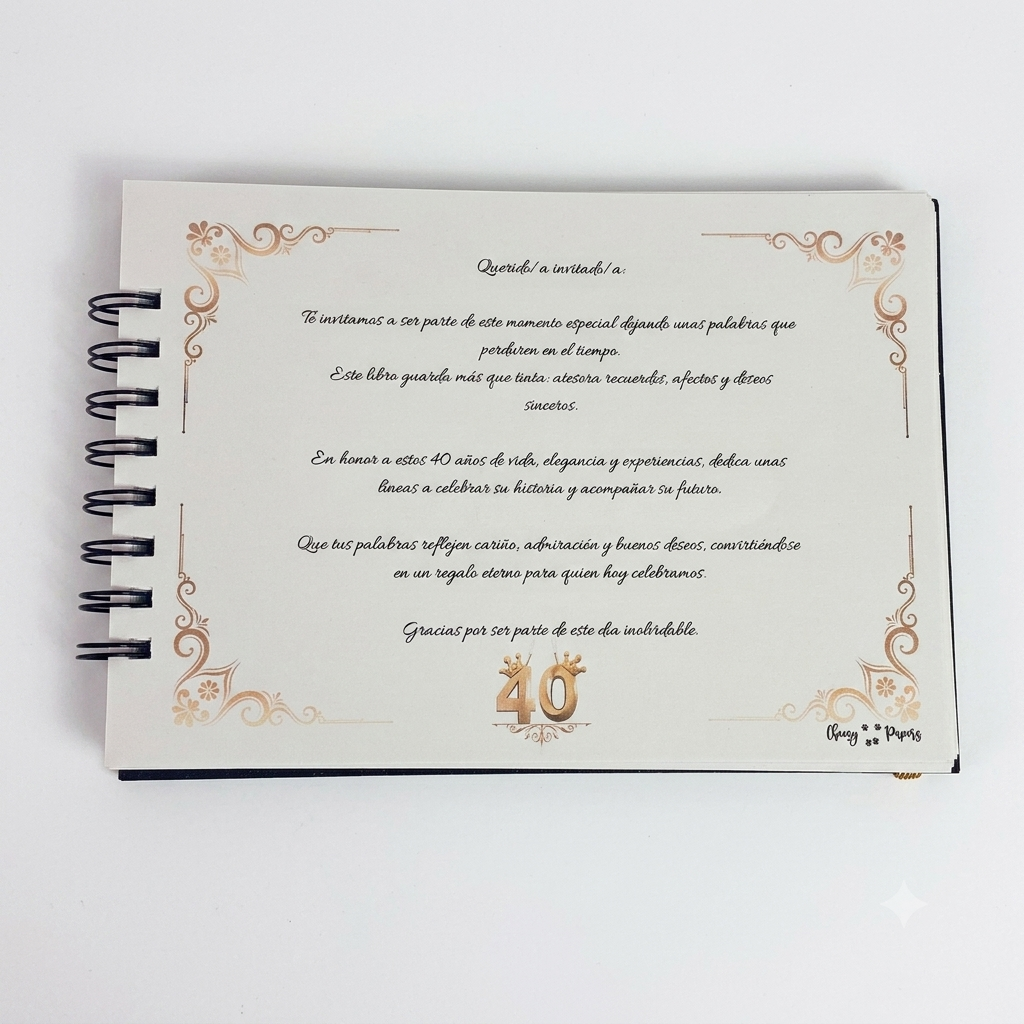 Libro de Dedicatorias